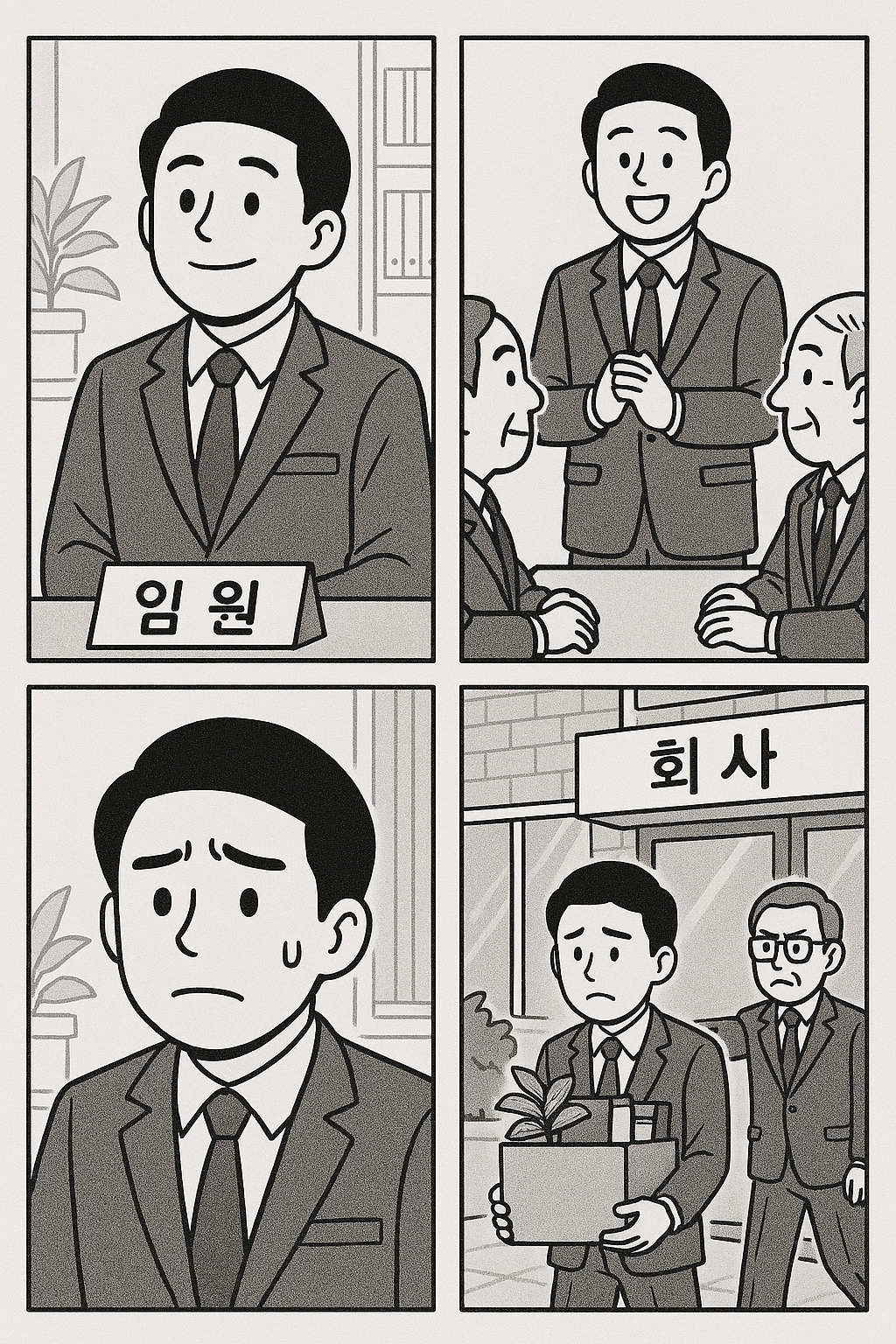회사 임원 진급에 대한 소고 - 오늘생각
