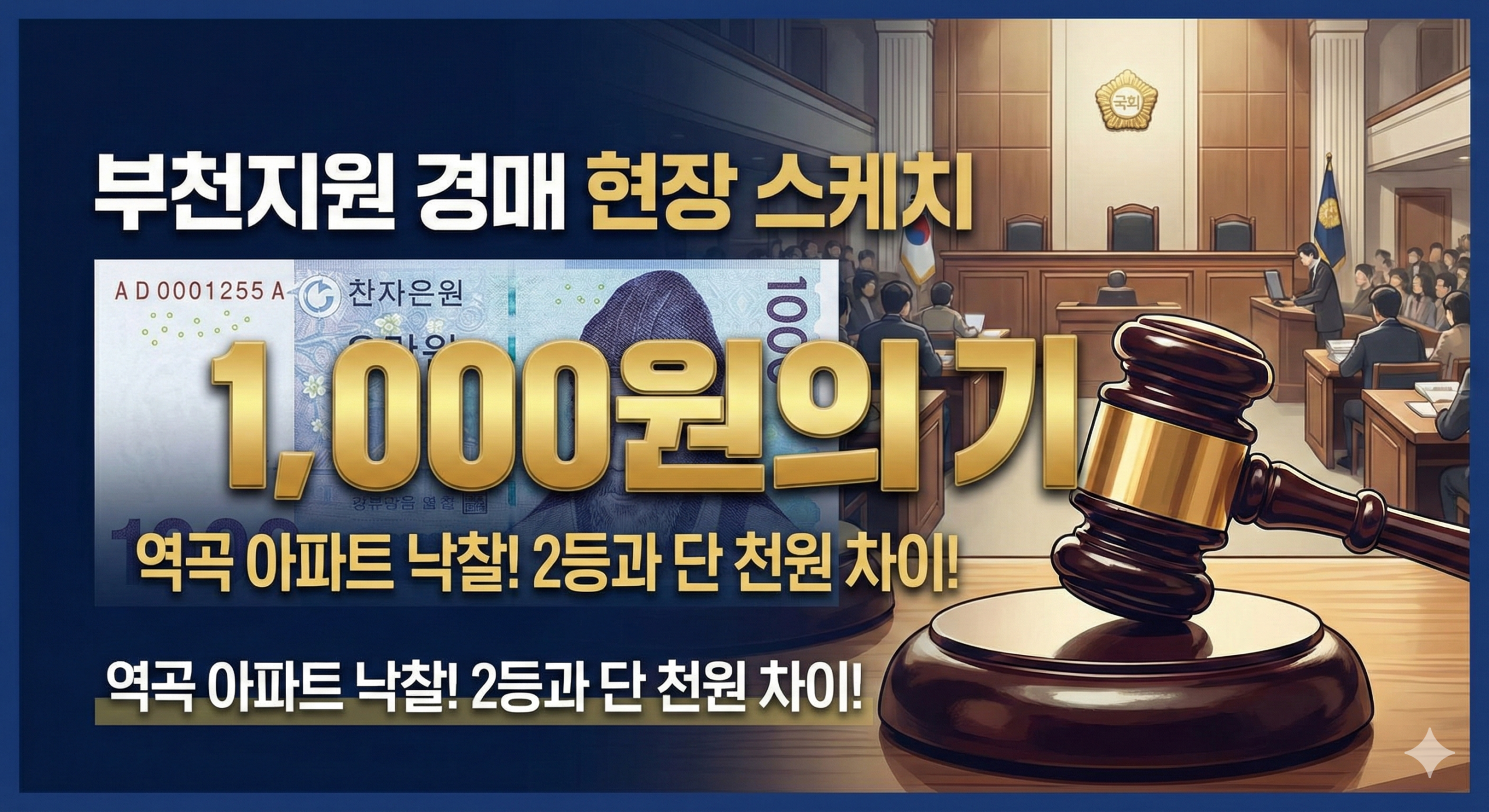 2월3일(화) 부천지원 경매법정 현장스케치 - 경공매