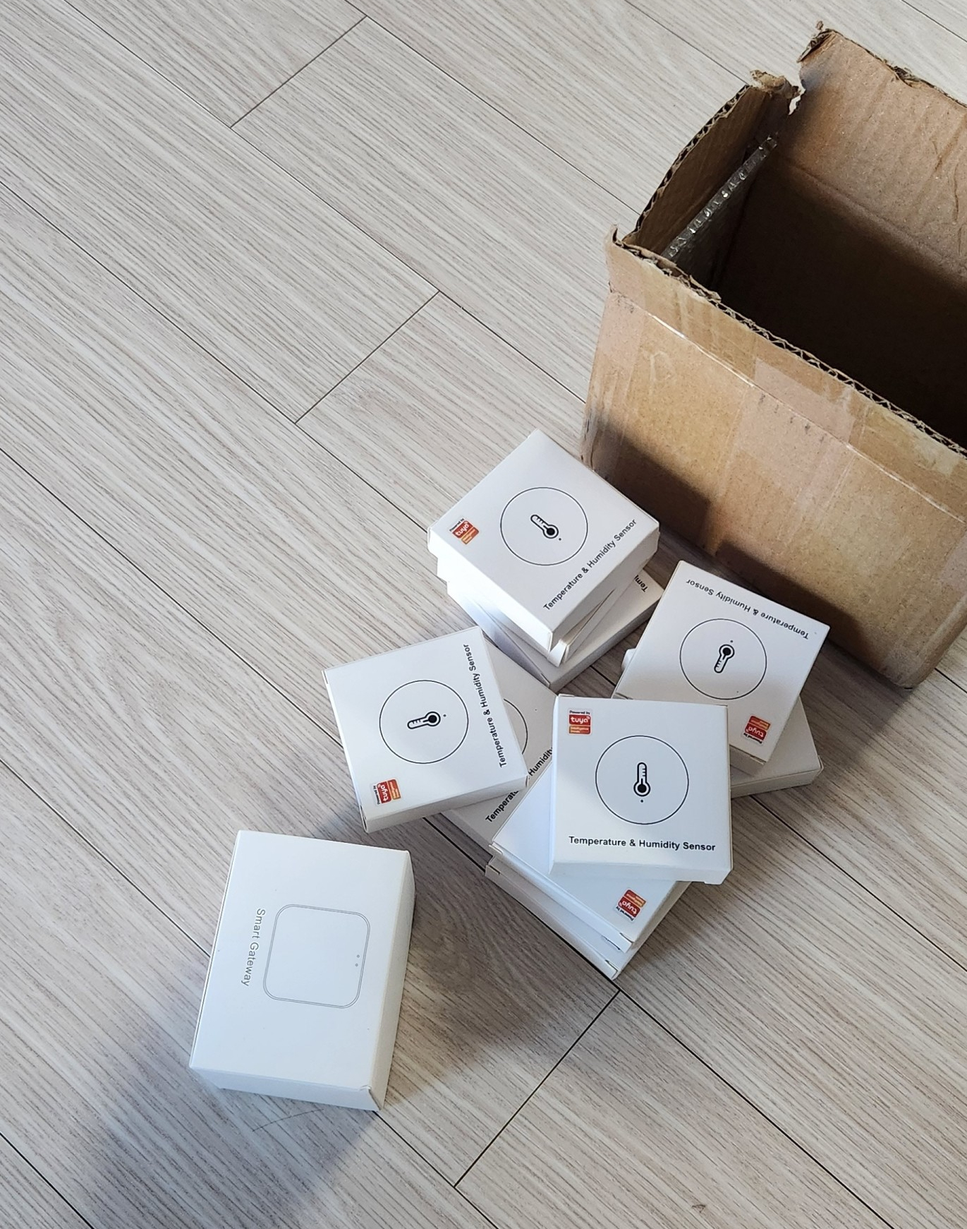 냉동고 모니터링 시스템 - TUYA IOT 허브 및 센서 - 아이스크림할인점관련