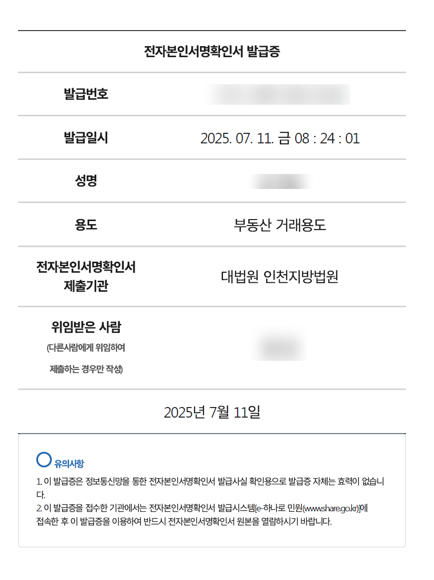 전자본인서명사실확인서로 등기 완료한 후기 (feat. 인감증명서 없이 소유권이전등기) - 부동산이야기