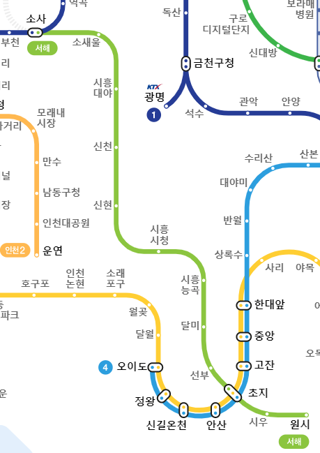 서해선 연장 관련 (feat. 대곡-소사선) - 기타 tip