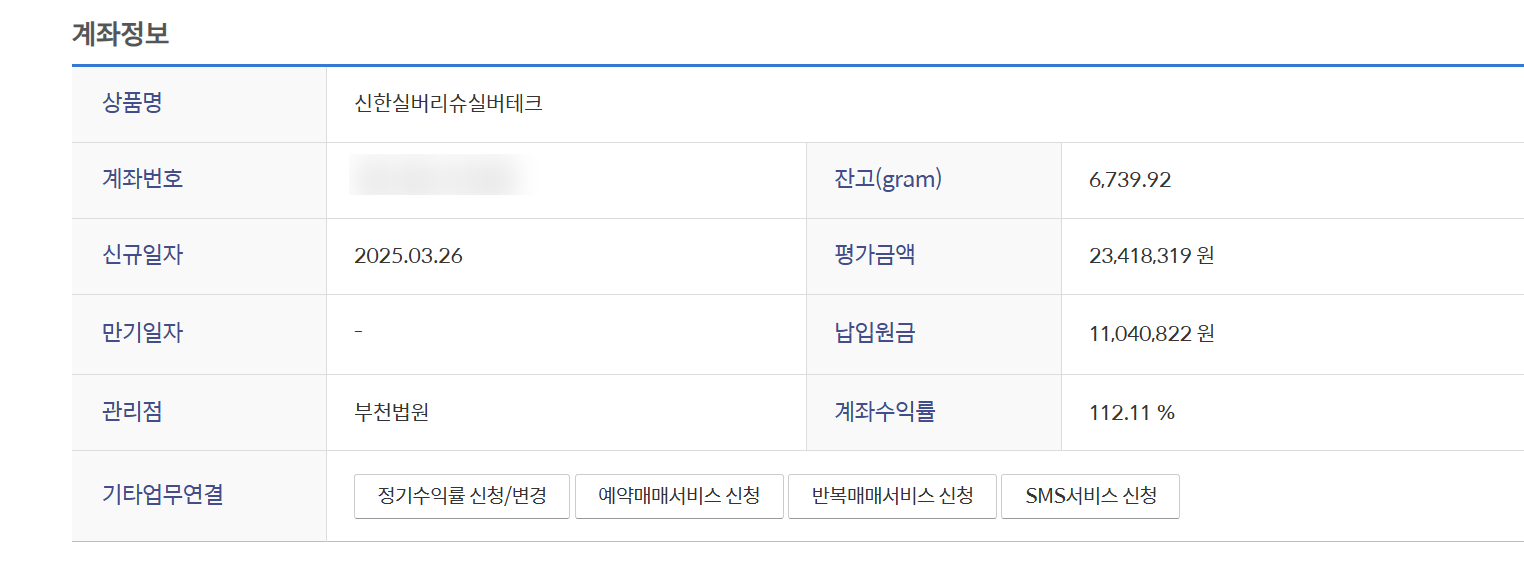 금,은 적립식 투자 추천 (은 수익률 100%돌파) - 투자이야기