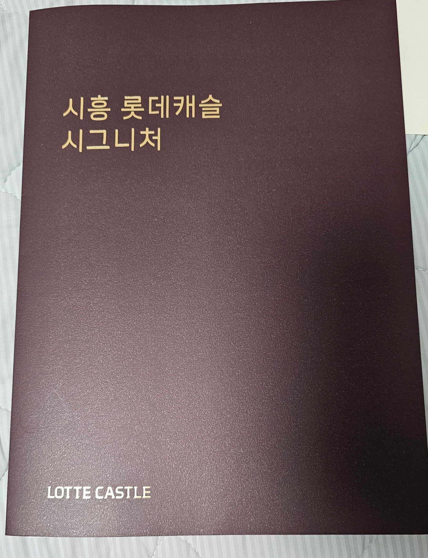 시흥 롯데캐슬 시그니처 분양 계약 완료 - 부동산이야기