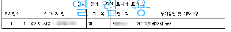 대지권등기 셀프등기 완료 - 부동산이야기