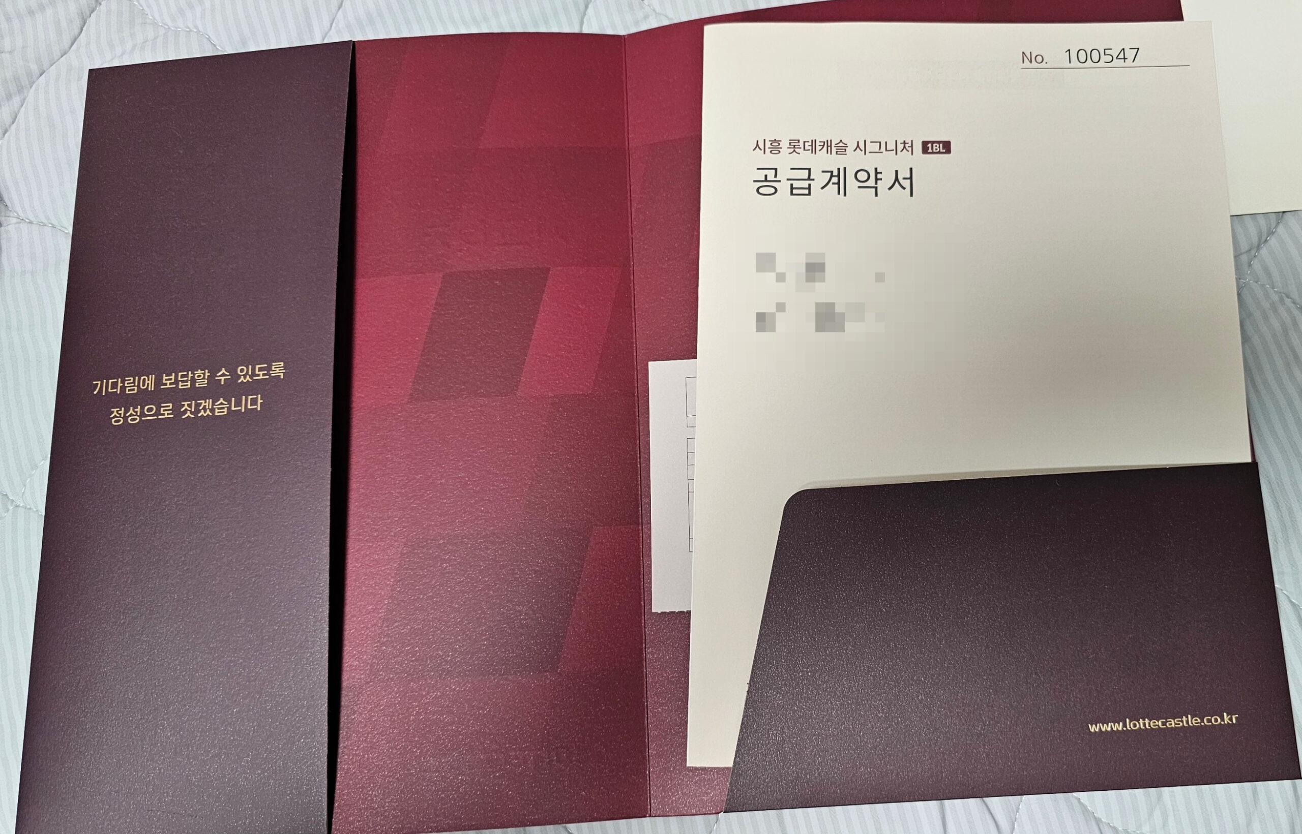 시흥 롯데캐슬 시그니처 분양 계약 완료 - 부동산이야기