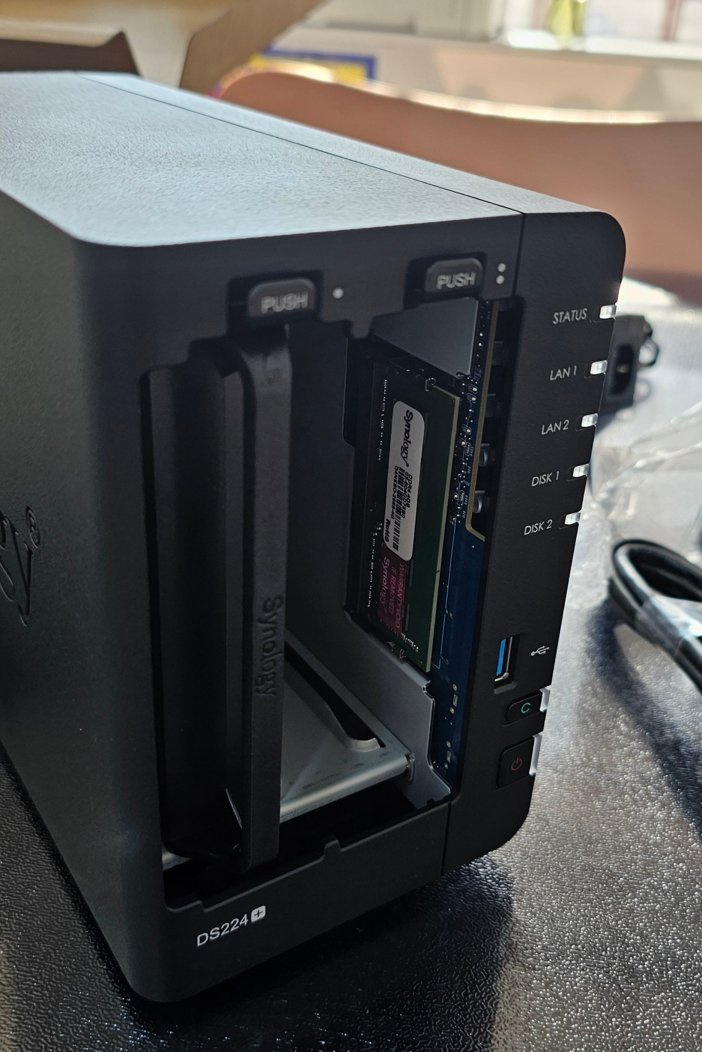Synology NAS DS224+ 구입 (220j->224+ 마이그레이션) - 기타 tip