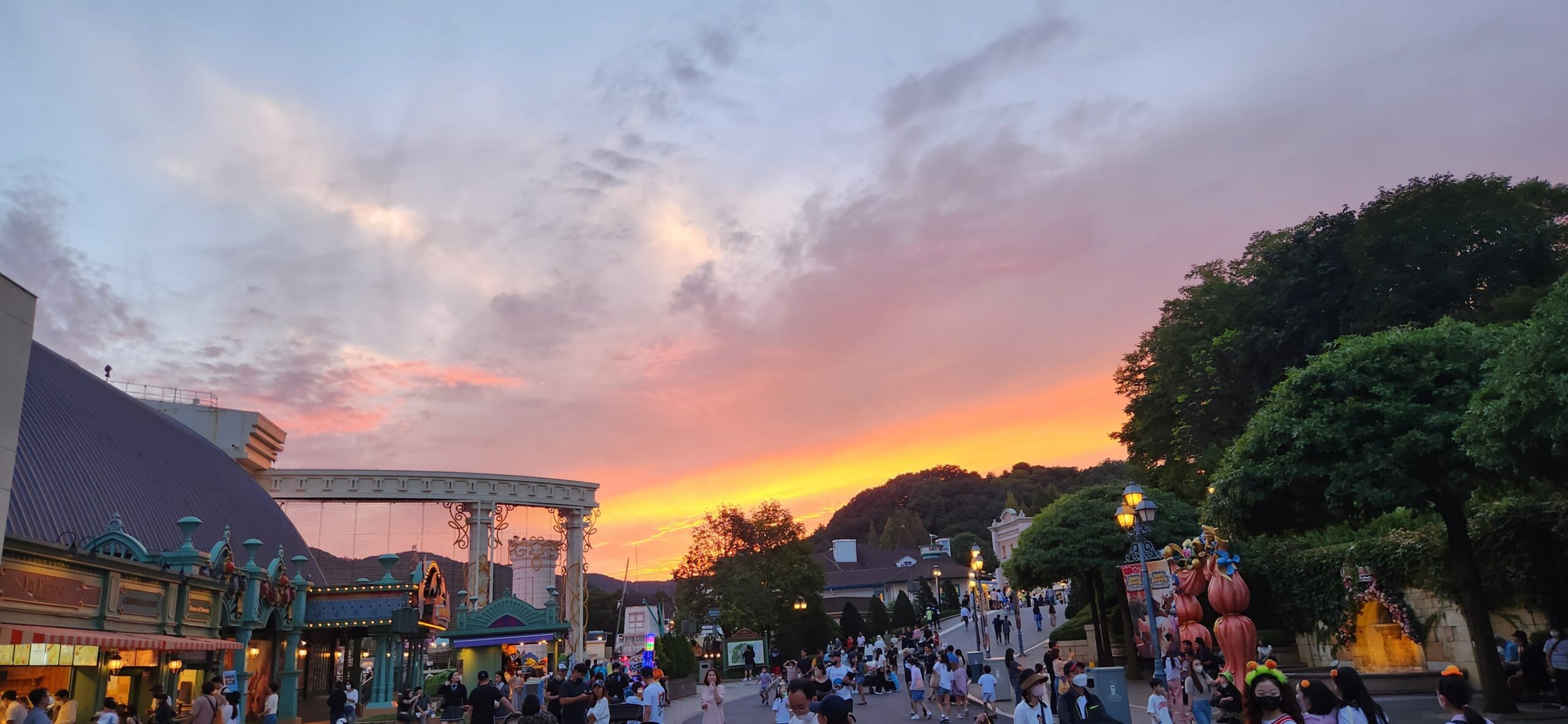 추석 에버랜드 (2022년9월10일) - 명절 당일 - 여행 스케치