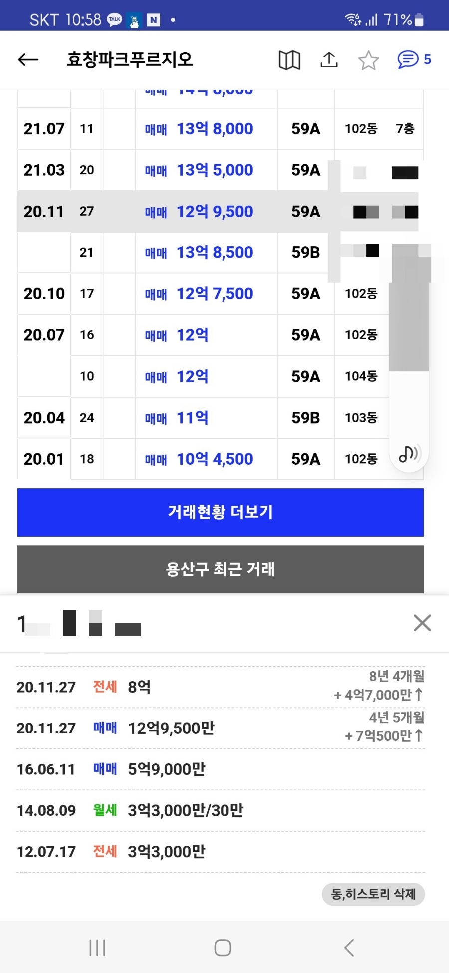 과거 소유 부동산 복기하기 - 효창파크푸르지오 - 부동산이야기