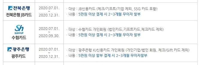 지방세(취득세,재산세,자동차세 등) 무이자 카드 할부 납부 - 기타 tip