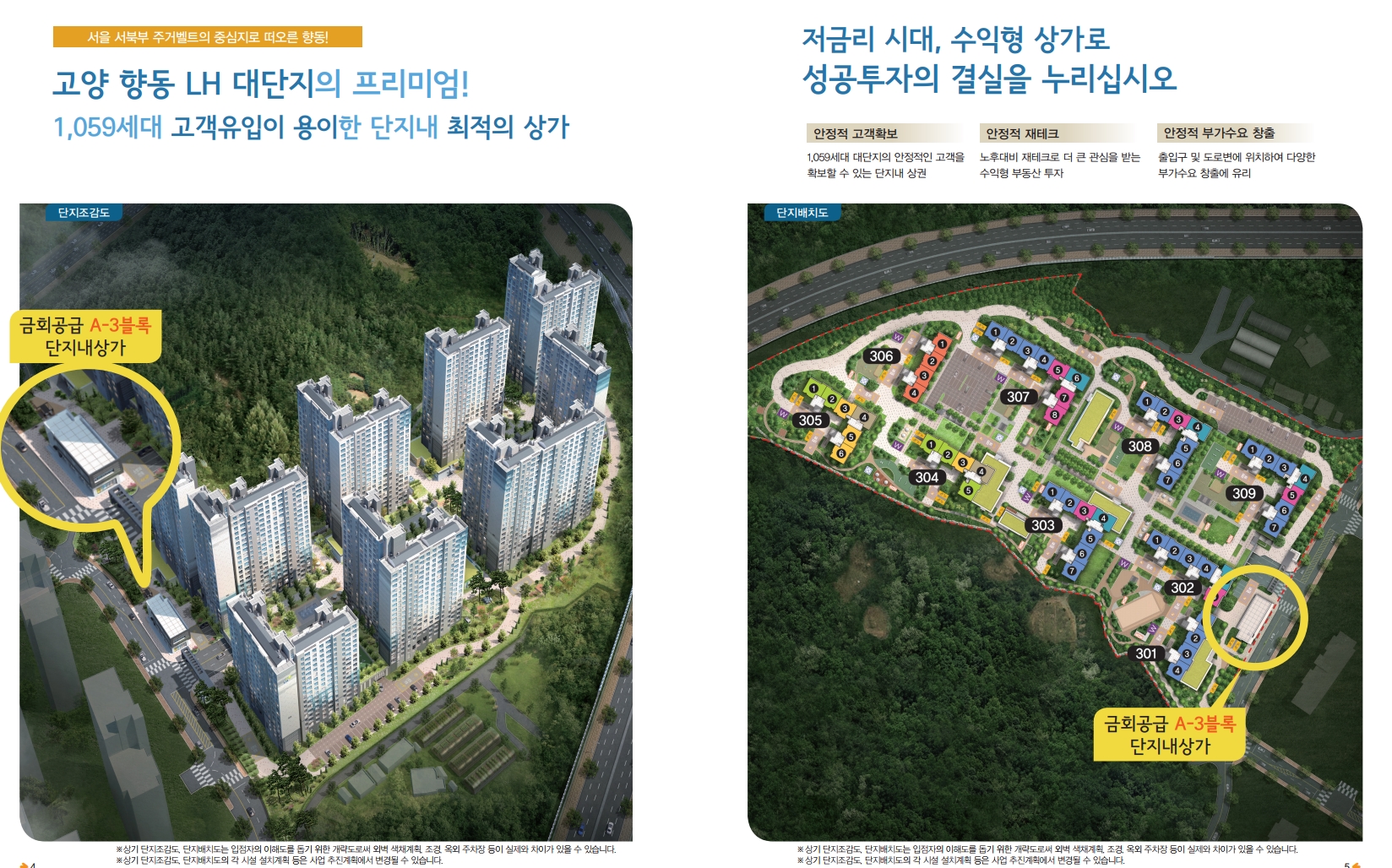 고양 향동 A-3(향동두산) 단지내 상가 분양 - 부동산이야기